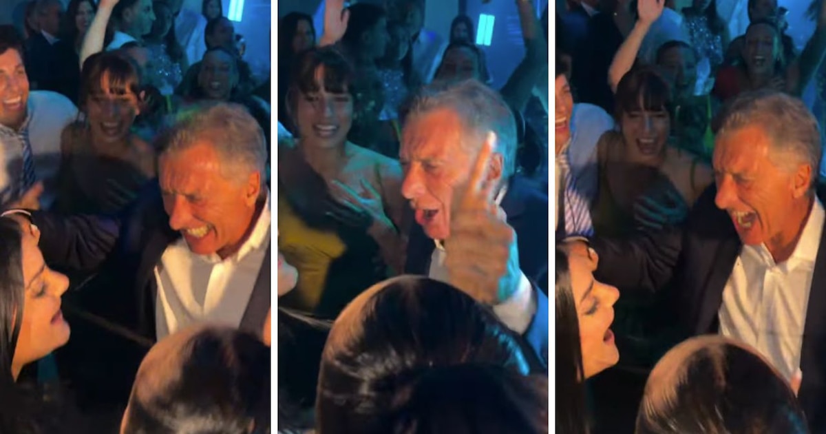 Macri desata polémica con su baile desenfrenado en una exclusiva boda millonaria