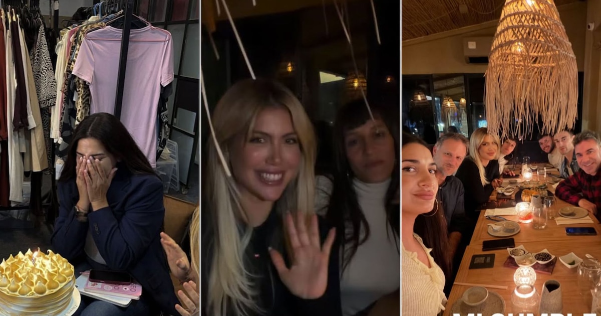 La velada especial de Wanda Nara: así celebró el cumpleaños de su amiga Natt Córdoba